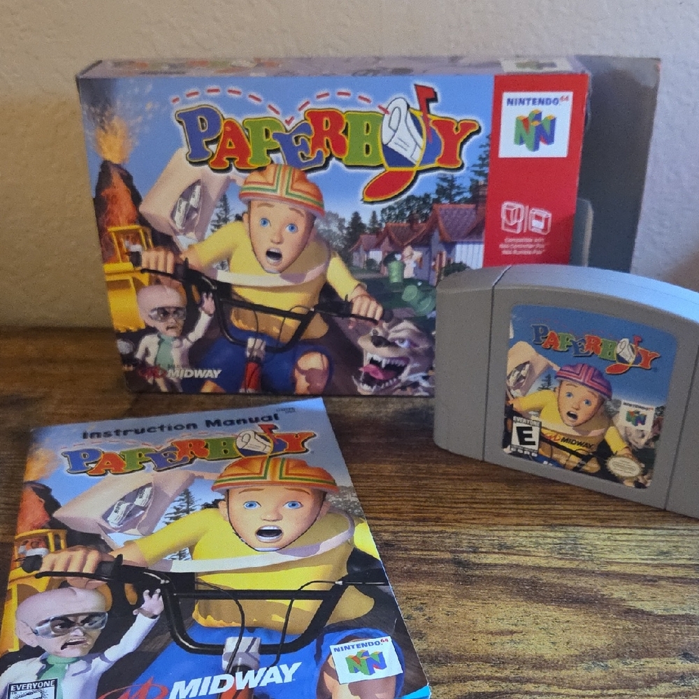 Nintendo Paperboy Video Game - Multicolor